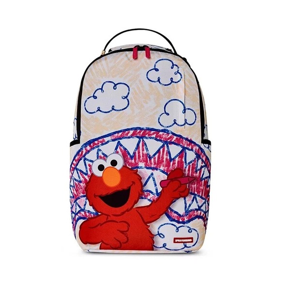 Sprayground Sesame Street Elmo's World DLXR Backpack‎ Limited Edition - Picture 1 of 12